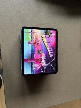 Coachella Official 2019 Limited Edition Tin Lunch Box and Thermos Set